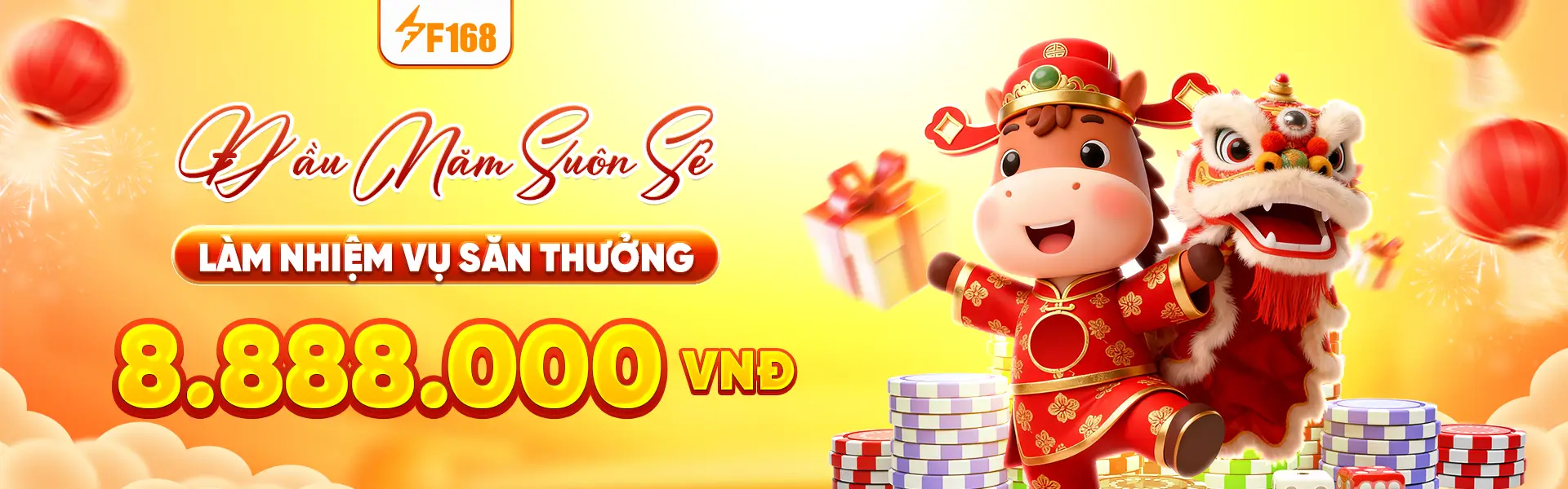 Làm nhiệm vụ đầu năm săn thưởng 8.888.000K